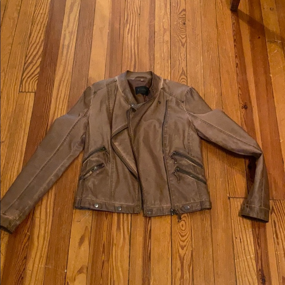 Light brown faux jacket